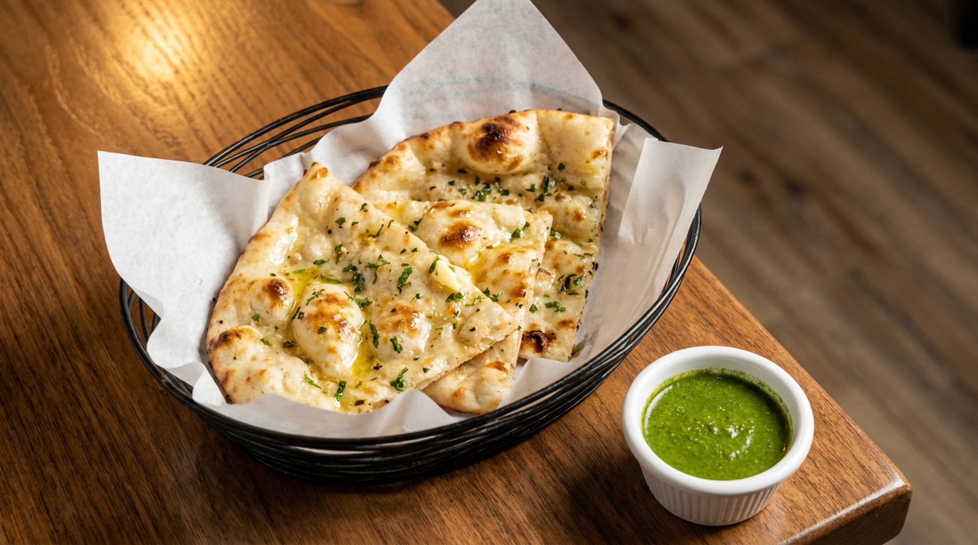Garlic Naan From the Tandoor